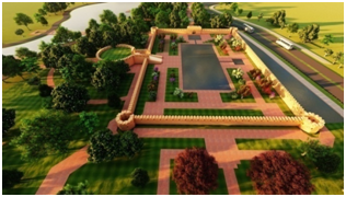 Figure 53 Shows:: Proposed Sonakanda Fort (Subarnakandi Fort) Complex, Landscaping and Conservation.