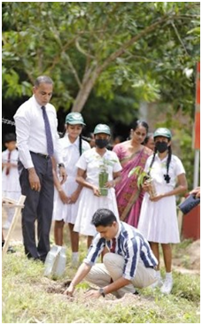 Shramadana and tree planting campaign
