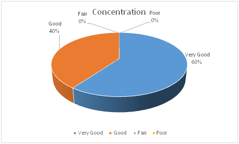 Figure 1 Learners’ Concertation as they Worked