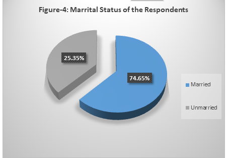 The Marital Status of the Respondents
