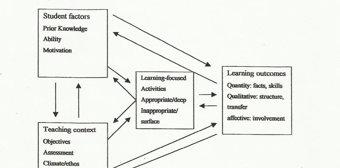 The 3P Model of teaching and learning
