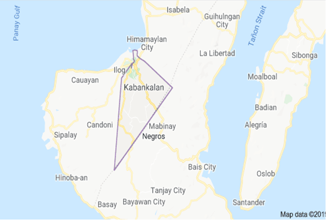 Map of Kabankalan City