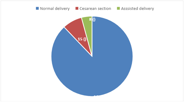 Respondents Mode of Delivery