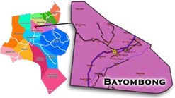 Map of Bayombong, Nueva Vizcaya