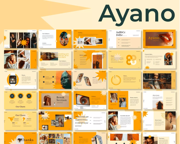 Ayano – Fashion Google Slides Template